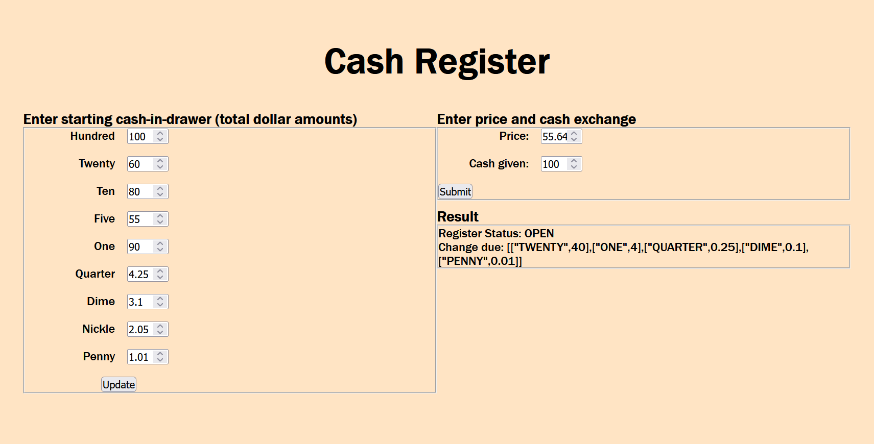 image of cash register app